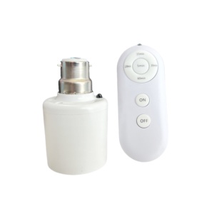 Nhà Sản Xuất Bán Sỉ Chất Lượng Cao B22 Điều Khiển Từ Xa Đèn Chủ Adapter Có Thể Điều Khiển Từ Xa Công Tắc Và Timings - Product Image 6