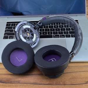 Almohadillas de repuesto de Gel refrigerante de tela de cuero para Plantronics <span class=keywords><strong>Backbeat</strong></span> Pro, funda de copa para auriculares inalámbricos - Product Image 4