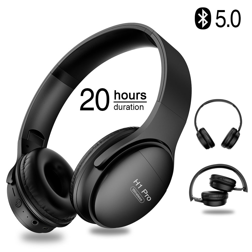 VJ901 Bluetooth 5.0 ワイヤレスヘッドホン HIFIヘッドセット スポーツ