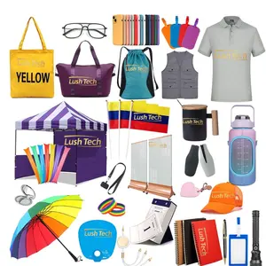 LUSH OEM Custom Promotional Office Products Cheap Vip Corporate Marketing Products Gifts Items With Logo Printing Advertising