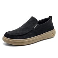 Chaussures d'été pour hommes, nouvelles chaussures décontractées pour papa, semelle souple, respirantes, légères, à enfiler, pour tous les jours, dessus en tissu