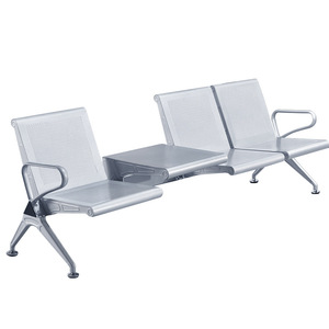 Silla de espera para aeropuerto Yijiahao, banco de acero en fila con respaldo y reposabrazos para uso público - Product Image 3