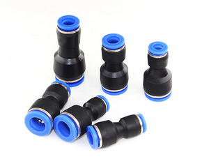 Conector Reductor <span class=keywords><strong>de</strong></span> Tubo Neumático, Acoplamiento Rápido, Tubo <span class=keywords><strong>de</strong></span> Empuje, <span class=keywords><strong>Manguera</strong></span> <span class=keywords><strong>de</strong></span> <span class=keywords><strong>Aire</strong></span> <span class=keywords><strong>de</strong></span> Plástico, Conector <span class=keywords><strong>de</strong></span> Un Toque, Conexión Neumática Reductora - Product Image 1
