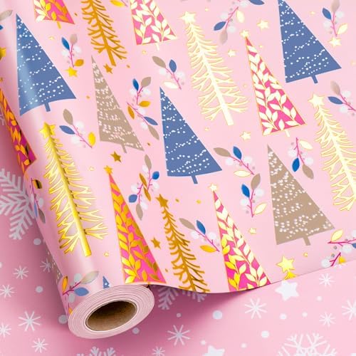 Pink Christmas TreeSnowflake