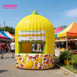 Kiosque gonflable portable en forme de citron pour la cérémonie d'ouverture d'un <span class=keywords><strong>magasin</strong></span> - Product Image 4