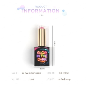 JTING Juego de Esmaltes de Uñas en Gel Luminosos que Brillan en la Oscuridad, Diseño Único de Alta Gama, 48 Colores, con Libro de Muestras de Colores Gratis - Product Image 2