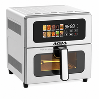Four à friture numérique à air chaud 10L 2150W grande capacité avec chauffage supérieur et inférieur, 12 menus prédéfinis, pour cuisine domestique