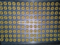 Machine rotative de fabrication de biscuits à biscuits d'usine machine d'estampage de biscuits équipement de production de biscuits ronds