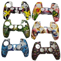 Étui de protection en Silicone de dessin animé pour contrôleurs PS5 Camouflage-coloré