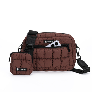 Borsa per Passeggiata con Cani a Tracolla con Porta Snack e Dispenser per Sacchetti Igienici Logo Personalizzato Basso MOQ Supporto Regolabile Impermeabile - Product Image 3