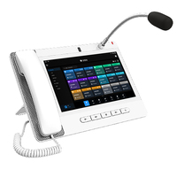 Téléphone console vidéo IP Android professionnel avec écran tactile couleur, gestion des fonctions POE, WIFI et SIP pour produits VoIP