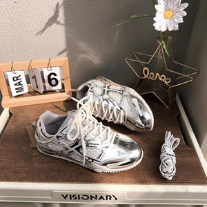 Nouveau designer de baskets à la mode de haute qualité pour hommes et femmes hiver chaussures à lacets éclairées équilibre doux nouveau style d'orteil - Product Image 3