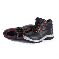 Chaussures de sécurité en cuir véritable pour hommes, pantoufles de bureau confortables, personnalisées, respirantes, à la mode, semelle en pu