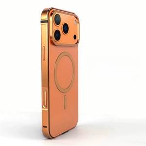 Funda Magnética de Lujo con Marco de Aluminio para iPhone 17 Pro Max, Carcasa Protectora Antigolpes con Parte Trasera de PC - Product Image 1
