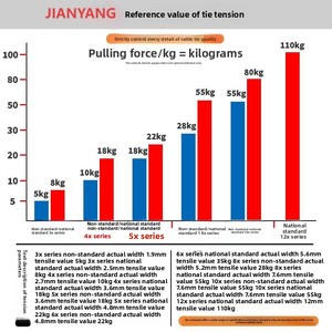 أربطة كابلات بلاستيكية من النايلون بسحاب من المصنع، سلك نايلون صديق للبيئة للأكياس، أربطة كابلات نايلون من شركة Qdh Investment Jsc مقاس 3X100 - Product Image 4