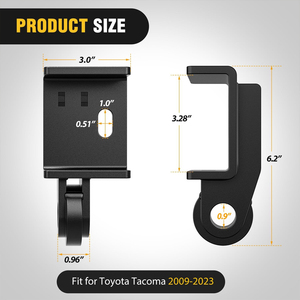 Support de fixation de crochet de remorquage avant AMBITION Demon, compatible avec Toyota Tacoma 2009-2023 - Product Image 3