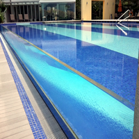 Hot Sale Professional Maker Benutzer definierte klare Acryl-Pool platte, Hartplastik-Pool Acryl glas für Schwimmbad