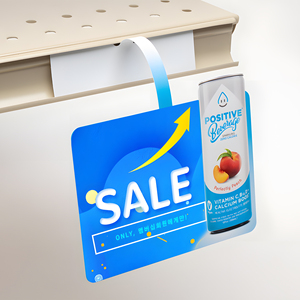 Exhibidor de Estante Personalizado para Publicidad, Wobbler, Etiqueta Adhesiva, Tira Oscilante de Plástico PVC/POP/PET/PP - Product Image 5