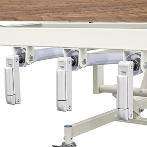 Letto Ospedaliero Manuale a Tre Manovelle con Sponde Laterali MEDIK YA-M3-2 - Product Image 5