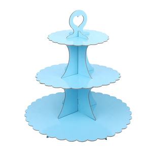 Plato Redondo Reutilizable para Servir Pasteles, Exhibición de Alimentos, Soporte para Cupcakes, Base para Pastel de Cartón - Product Image 2