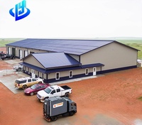 Almacén Logístico de Estructura de Acero Prefabricada, Edificio Industrial, Edificio Comercial, Almacén de Estructura de Acero
