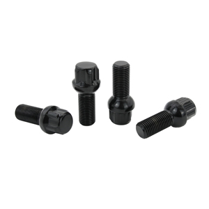 Nouveau HengTian M14x1.5 28mm, tige chromée noire, boulon de roue antivol <span class=keywords><strong>à</strong></span> double hexagone de 17/19 mm, pour toutes les voitures, modèle de rétrofit/amélioration - Product Image 4