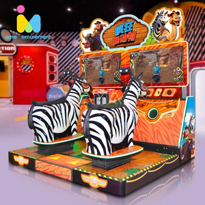 Guangzhou fabrika at yarışı oyun makinesi 55 inç HD Video ekran <span class=keywords><strong>2</strong></span> oyuncu sikke işletilen Arcade oyunları binicilik simülasyon - Product Image 4