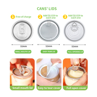 Bouteilles transparentes en PET avec logo, contenants à gâteaux et bocaux pour café, 250/330/500/650 ml, pour les magasins de boissons