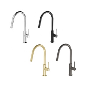 Grifo de Cocina Monomando de Agua Fría y Caliente <span class=keywords><strong>con</strong></span> Caño Extraíble, <span class=keywords><strong>Grifería</strong></span> Gourmet de 3 Vías - Product Image 3