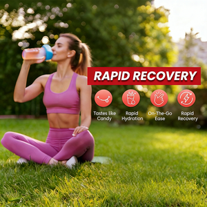 Suplemen Gummy Elektrolit Vegan Rasa Alami 960mg dengan <span class=keywords><strong>5</strong></span> Elektrolit Esensial, Label Pribadi OEM Grosir - Product Image 5