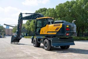 Excavatrice sur pneus HW150, godet de 0,58 m³, moteur diesel de 125 kW, vente chaude, excavatrice de haute qualité - Product Image 6