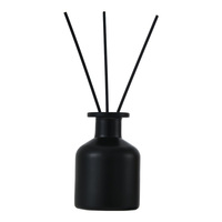Bouteille diffuseur d'arômes sans flamme Big Belly 100ml, flacon vide noir mat 200ml pour diffuseur d'arômes domestique