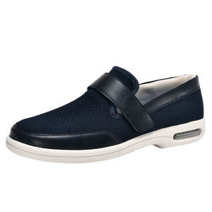 Chaussures légères en maille pour personnes âgées avec doublure respirante, embout large et soutien de la voûte plantaire pour hommes, usage quotidien printemps-hiver - Product Image 4