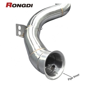 Tuyau d'échappement haute performance pour Mercedes Benz S63 W222 AMG M177 4.0T 2019+ en acier inoxydable 304 - Product Image 3