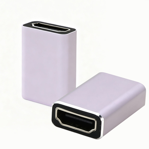 Connecteur Audio-Vidéo 480P 720P 1080I 1080P 8K Mini Convertisseur Vidéo Femelle-Femelle Adaptateur Audio pour Ordinateur Portable PS4 Smart <span class=keywords><strong>TV</strong></span> - Product Image 1