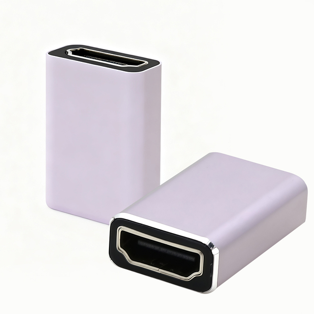 Audio Video Connector 480P 720P 1080I 1080P 8K Mini Female to Female Video Converter Audio Adapter for Laptop PS4 Smart TV