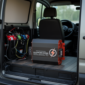 Chargeur de batterie embarqué intelligent 12V 40A DC 500W Chargement à plusieurs étages pour véhicules utilitaires RVs inondés de GEL au plomb - Product Image 2