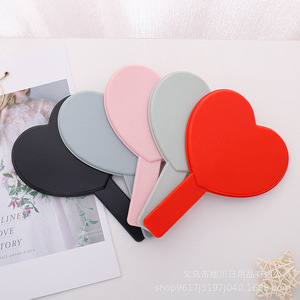Espejo <span class=keywords><strong>de</strong></span> maquillaje con mango personalizado para chica, espejo <span class=keywords><strong>de</strong></span> mano con diseño <span class=keywords><strong>de</strong></span> conejo malvado, con logotipo <span class=keywords><strong>de</strong></span> corazón - Product Image 3