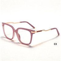 Monture de lunettes carrées œil de chat en acétate, fournisseur en gros de lunettes optiques, 3 couleurs, directement de l'usine