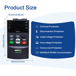 <span class=keywords><strong>Inversor</strong></span> de Frecuencia <span class=keywords><strong>Solar</strong></span> Serie SY3000 con Función MPPT, 1PH 220V 1.5kW <span class=keywords><strong>para</strong></span> Bomba - Product Image 3