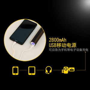 จูจิงหยางไฟฉาย LED แบบชาร์จไฟขนาดเล็ก Jk-2502a อลูมิเนียมอัลลอยด์กันน้ำกลางแจ้งแสงสว่างสดใส - Product Image 5