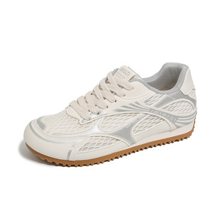 Chaussures de course décontractées et sportives légères LYKU BN2006 pour femme, été 2006, à lacets, avec empeigne en maille respirante, style coréen tendance - Product Image 5