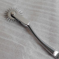 Marteau à percussion en acier inoxydable médical professionnel Pinwheel Diagnostic Reflex Hammer