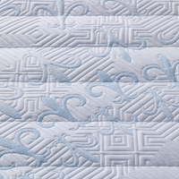 Matelas en mousse ergonomique à contour, soutien de la colonne vertébrale, protection modérée, doux, durable, anti-déformation