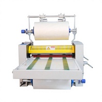 SMFM5002Z A3 Machine à plastifier manuelle double face à chauffage numérique à l'huile, compacte et économique, idéale pour les couvertures de livres, les brochures, les affiches et les menus