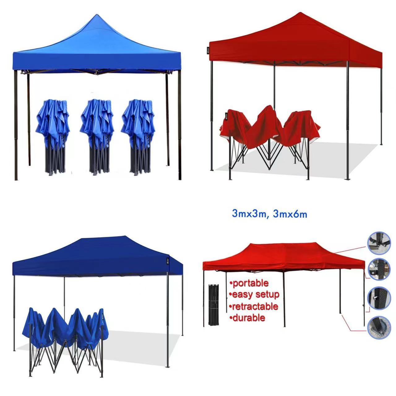 CARPA PLEGABLE IMPERMEABLE PARA EVENTOS 2X2X3 M