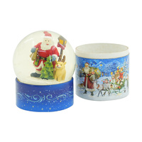 Boîtes de cadeaux d'emballage en papier rondes de mode personnalisées par logo d'usine OEM boîte de cadeau de Noël emballage cylindrique