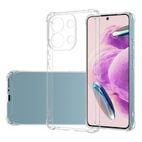 Funda Transparente para Teléfono Móvil Redmi 15C 4G 5G 15T Pro Versión Internacional 14C, TPU, Protección Anticaídas en las Cuatro Esquinas