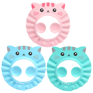 Bath Shower Visor Protection Soft Cap for Shower and Bath Safety for Toddlers Baby and Children Adjustable Hair Wash Hat
