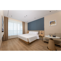 Ensemble de meubles d'hôtel de luxe sur mesure pour projet de complexe hôtelier 5 étoiles, suite de meubles de chambre à coucher haut de gamme modernes et sur mesure